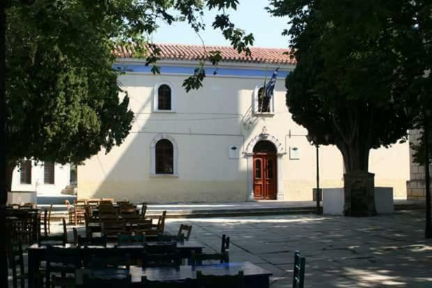 Atrium - Lafkos Villa Eksteriør billede